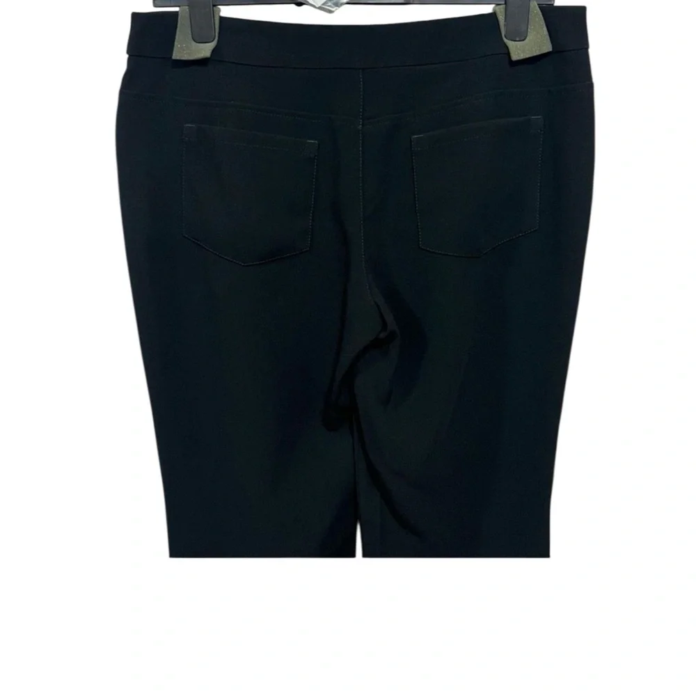 NWOT CHANEL Black Straight Leg Uniform Pants Sz 44